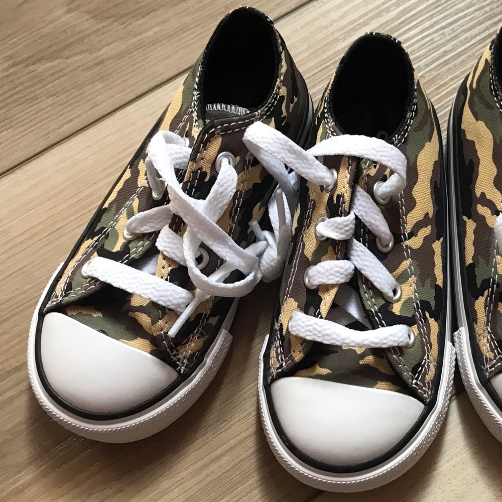New converse camo kid sizes